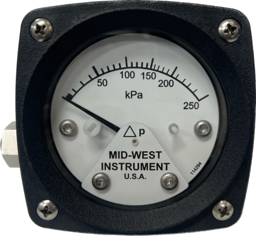 Mid-West Instrument DP Gauge Model 120AA-00-OO – from 25 to 700 kPa