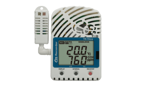 T&D TR-76Ui Temperature, Humidity and CO2 Data Logger