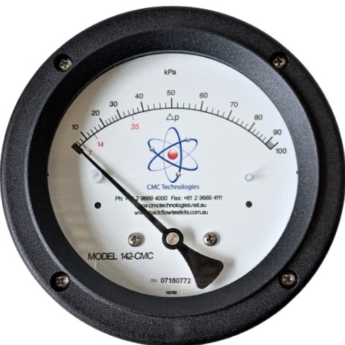 CMC Model 142 Backflow Test Kit Differential Pressure Gauge Only