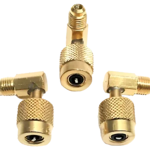 Mid West 90° Swivel Quick Connect Backflow Adapters For Male Test Cocks, Set Of 3