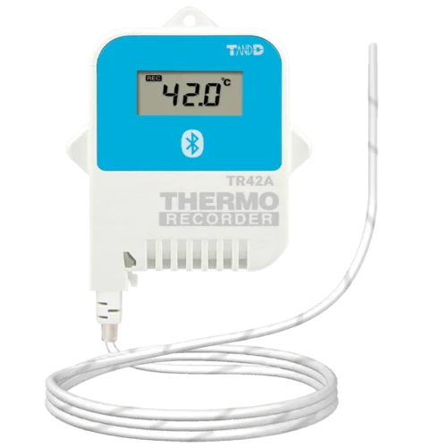 T&D TR42A Bluetooth Temperature Data Logger with External Sensor