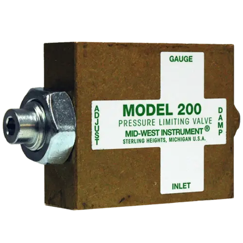Mid West Model 200 Pressure Limiting Valves Brass Image by CMC