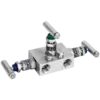 Mid West Model Stainless Steel 3 Valves DP Manifolds Image by CMC